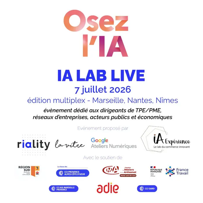 Osez l’IA : IA LAB LIVE (édition multiplex)