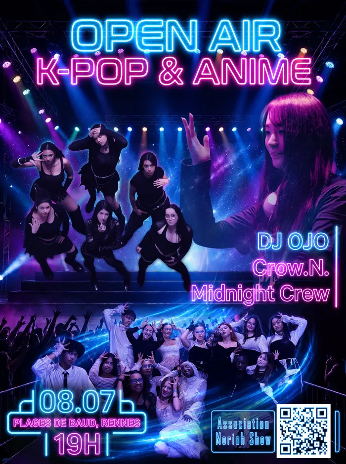 DJ SET ANISONG et DANSE KPOP - DJ OJO | Crow[n] | Midnight Crew