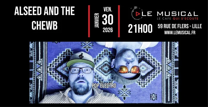 Live: Alssed and the chewb (électro pop)