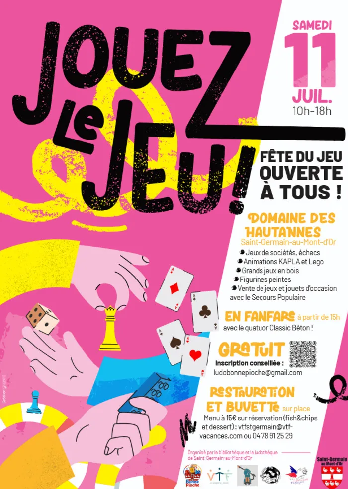 11 juillet : Fête du jeu !
