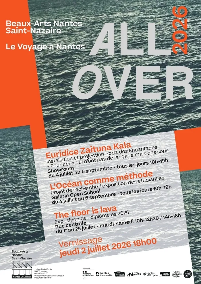 The Floor is lava - Exposition des Diplômé·es 2026