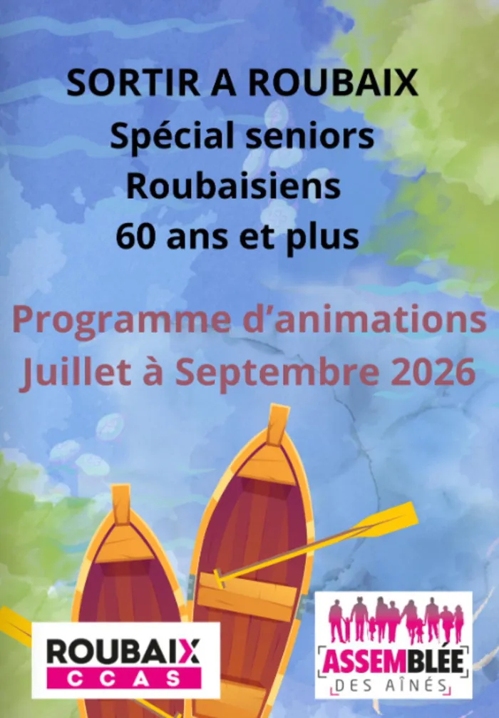 Animations seniors - Juillet 2026