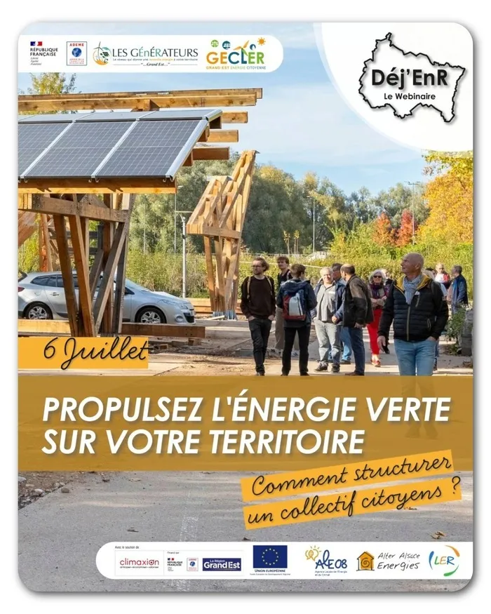 Webinaire : Comment structurer un collectif citoyens ? Propulsez l’énergie verte sur votre territoire !