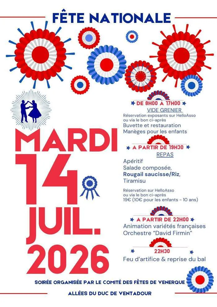 🎆 Fête Nationale à Venerque