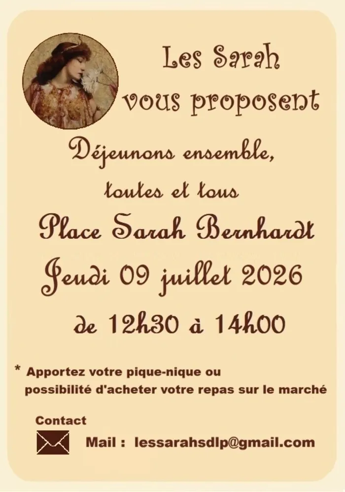 🪻💜 "Les Sarah sont dans la place", vous proposent 💜🪻